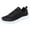 White, variant on Gvdentm Mens Wide Sneakers Non Slip Work Shoes Leatherwear Slip On Water Resistant Walking Shoes Men Black,7