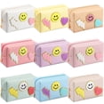 thumbnail image 1 of Parche con letras de chenilla Preppy Chunful Preppy para bolsa de maquillaje, 9 unidades, 1 of 6