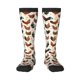 thumbnail image 1 of Fotbe Roosters and Chickens Calcetas Divertidas Estampadas para Hombre y Mujer, Calcetas de Algodón hasta la Rodilla para Caminar, Correr, Enfermería y Embarazo, 1 of 6