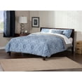 thumbnail image 4 of AFI Orlando Queen Solid Wood Platform Bed, Walnut, 4 of 6