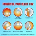 thumbnail image 4 of Icy Hot Original Pain Relief Patch Variety Pack, 5 Medium and 5 Large Comfortable Fabric Patches With Menthol 5%, Contrast Therapy for Backaches, Joints, Muscle Strains and Arthritis, 10 Count, 4 of 14