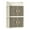 Ivory, variant on Fanoery Clear Door Cosmetic Organizers Three Layer Storage For Jewelry And Beauty Supplies