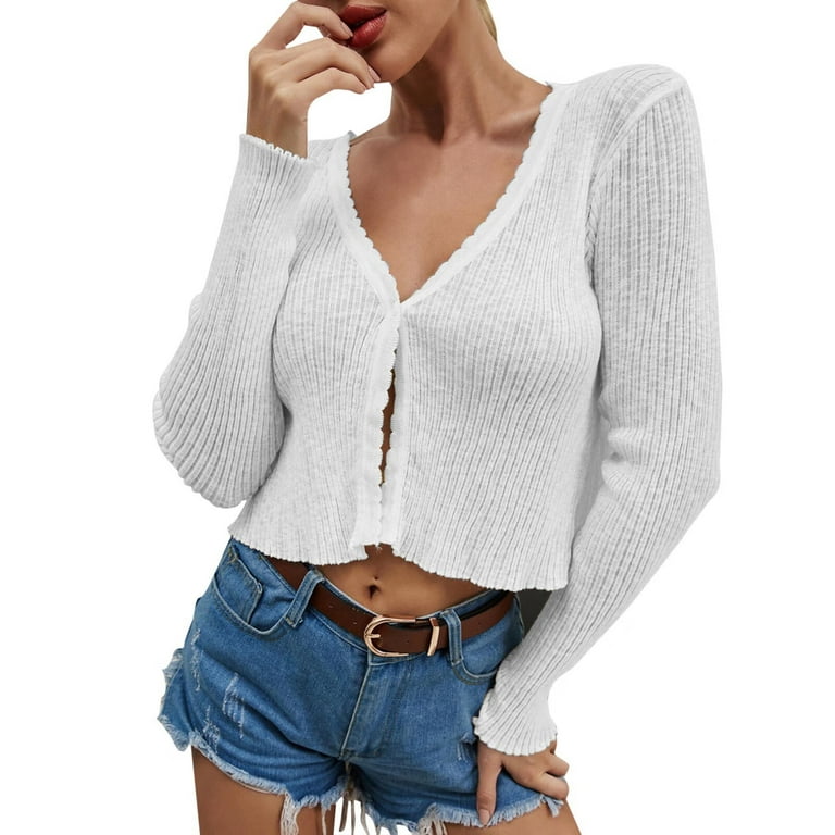 Classic cotton cardigan sweaters cheap