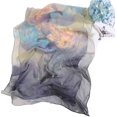 thumbnail image 3 of GFDYREE Foulards pour Femmes Légers Foulards Mode Imprimé Motif Floral Foulard Châle Étoles, 3 of 5