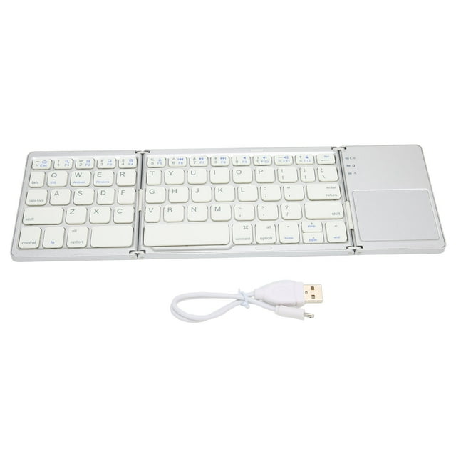 Teclado plegable, teclado Bluetooth plegable 63 teclado plegable teclado Bluetooth durabilidad probada en el tiempo