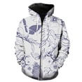 thumbnail image 1 of Sudadera con capucha y cremallera para hombre, diseño de mariposa de dibujos animados, estilo Harajuku, informal, unisex, de manga larga, con capucha, divertida, para adolescentes, 1 of 6
