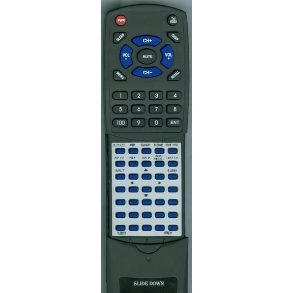 Replacement Remote for HITACHI HL00213, RTHL00213, CLU952MP, 50SX8B, 46VX25K, 60SX13K, 50UX27K, 50UX70B, 50UX26B, 46UX25, 46UX25K, 50UX28B, 60SX12B,