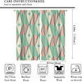 thumbnail image 2 of Mid-Century Curtains, Vintage Bohemian Modern Mid-Century 50s and 60s Print, Bedroom Living Room Blackout Noise Reduction Curtains42X54 Inch, 2 of 6