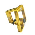 thumbnail image 4 of Silver Nariz de cerdo agrietada para bicicleta, estante frontal de 3 agujeros para portador delantero de Brompton, 4 of 5
