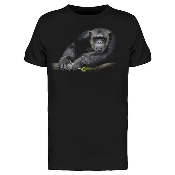 Cute Chimpanzee Smiling Tee Men's -Image by Shutterstock