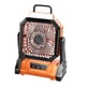 thumbnail image 2 of Ventilador De Camping Usb Con Luz, Batería Recargable De 5400 Mah, 4 Velocidades Y 3 Modos De Brillo, Ajustable a 90° Para Tienda De Campaña, Coche Y Cortes De Luz. Ventilador Portátil., 2 of 9