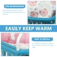 thumbnail image 5 of ifundom Small Pet Cotton Hammock, Watermelon Red Plush Bed, Warm and Cozy, Easy to Install for Hamsters, Squirrels, and Small Animals, 5 of 8