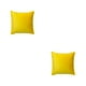thumbnail image 3 of Kearding Funda de cojín de asiento Funda de almohada de repuesto Amarillo Amarillo 40x40cm 2Conjunto, 3 of 6