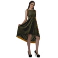 thumbnail image 2 of Moomaya Robe Asymétrique en Coton pour Occasions Spéciales Robe de Fête pour Filles, 2 of 4
