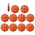 thumbnail image 1 of 1 Set of Inflatable Basketball Toys Portable Small Basketballs Children Plastic Basketball Toys, 1 of 8