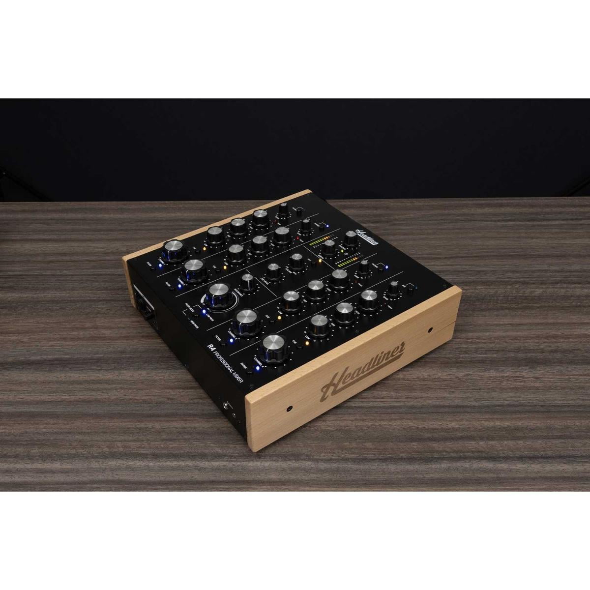 Headliner R4 4-Channel Rotary DJ Mixer