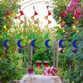 thumbnail image 4 of Arc-en-ciel Extérieur Tournant Coloré Bande de Vent Camping Jouet, 4 of 4