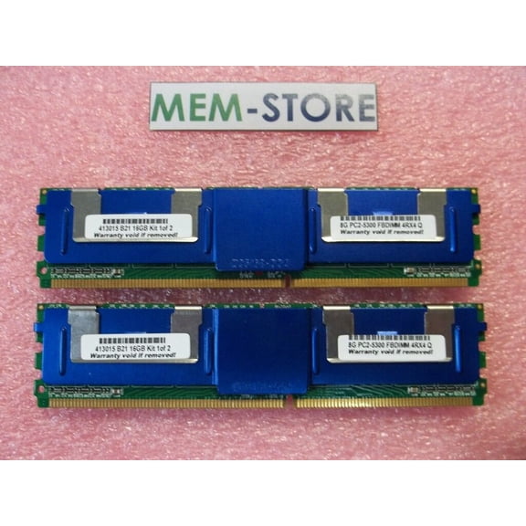 413015-B21 16GB 2x8GB DDR2-667 FBDIMM Fully Buffered Memory HP ProLiant (3rd Party)