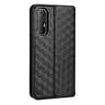 thumbnail image 3 of For Oppo Reno3 Pro 5G/Find X2 Neo Anti-scratch Wallet Stand PU Leather Shell Imprinting Rhombus Phone Case, 3 of 5
