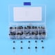 thumbnail image 5 of Transistor 200 piezas 10 valores surtido de transistores NPN kit de transistores de silicio Nikou, 5 of 9