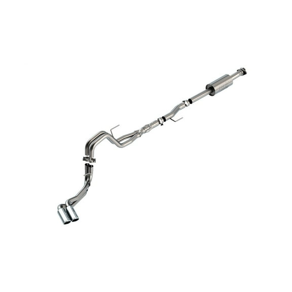 Borla F-150 2021-2025 5.0L V8 ATAK Cat-Back Exhaust System with Dual Side Exit and Chrome Tips