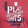 thumbnail image 3 of CafePress - Nerf Play Beyond Limits T Shirt - Mens Tri-blend T-Shirt, 3 of 4