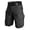 Black, variant on Men's Cargo Shorts - Durable Multi Pockets for Outdoor Hiking and Workwear(No Belt)