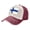 Dark Red, variant on Flag Of Finland Distressed Baseball Cap Dad Hats for Men Women Vintage Trucker Hat Low Profile Ball Caps