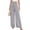 Gray, variant on Tqcoqu Wide Leg Pants for Women Comfy High Waisted Summer Flowy Lounge Pant Trendy Vacation Clothes,Gray,Women's S-XXL