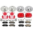 thumbnail image 2 of PowerStop Front and Rear Z23 Evolution Sport Brake Pad and Rotor Kit with Red Powder Coated Calipers Fits: SUBARU Select Models KC1122, 2 of 4