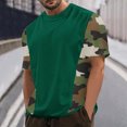 thumbnail image 2 of Summer Tops for Men 2025 Work Men Blouses and Tops Fashion for Party Mens T Shirts Graphic Animals Basic Fitted Tees Plus Size Mens Summer Shirts with Sleeves, 2 of 5