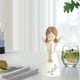 thumbnail image 3 of Estatua tallada en resina, figura de ángel, decoración interior, aproximadamente 10 cm, 3 of 6