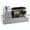 Black#2, variant on Hot Dog Roller, 11 Rollers 30 Hot Dogs Capacity, 1650W Stainless Sausage Grill Cooker Machine with Dual Temp Control Glass Hood Acrylic Cover Bun Warmer Shelf Removable Drip Tray, ETL Certified,