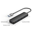 thumbnail image 3 of Naierhg Usb Hub with 4 Usb3.0 Ports High-speed Usb Hub for Fast File Transmission Usb3.0 Hub 4-in-1 Multifunctional Docking Station for Laptop Mobile Phone, 3 of 8