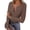 Brown, variant on pstuiky Womens T Shirts Casual Long Sleeve Solid Color Women'S Blouses Comfy Loose Fit V-Neck Tees Tops Workout Tops for Women
