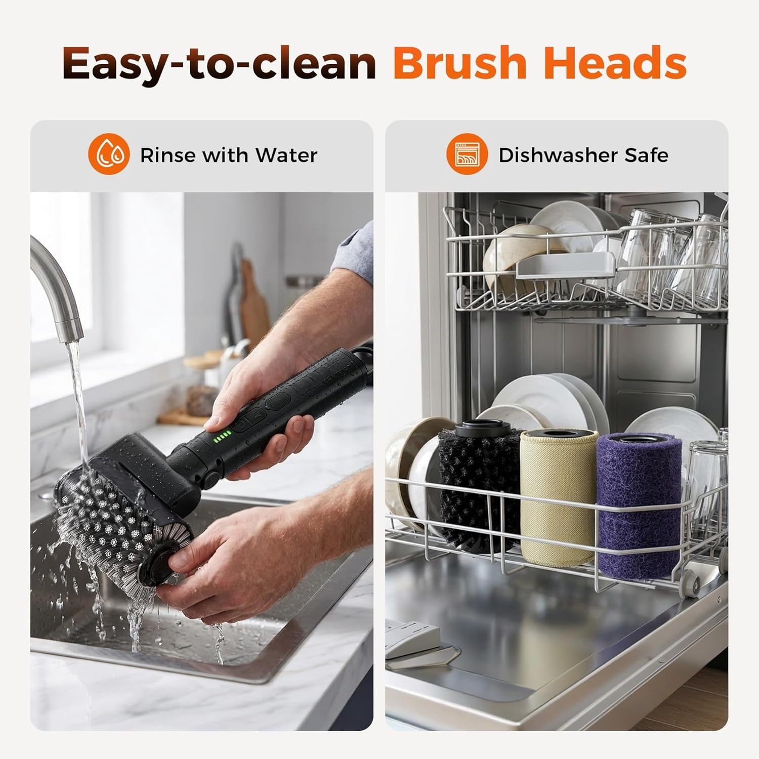 Electric Grill Brush for Outdoor, 2026 TikTok BBQ Grill Cleaner with 3 Heads, 3-Speed & Angle Adjust Cordless Rotary Grill Brush, 150Mins Runtime Grill Cleaning Brush for Barbecue Grates