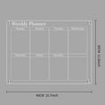 thumbnail image 3 of Calendar Planner Board, Acrylic Fridge Calendar Dry Erase Board Stylish  for Office, 3 of 7