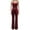 Red, variant on SRZYMJ Vintage Women's Jumpsuit Stylish Women's Sequined Jumpsuit with Chain Belt Detail Backless Evening Wear Party Outfit Elegant Pant