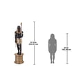 thumbnail image 6 of Design Toscano The Egyptian Grand Ruler Collection: Life-Size Horus Statue atop a Temple Column Mount, 6 of 10