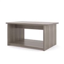 Tot Mate Toddler's Wooden Activity Table, Kids Play Center Toy Storage, Gray, 32" x 20 1/2" x 16"