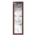 thumbnail image 2 of ArtToFrames 10" x 37" Cherry Picture Frame, 10x37 inch Red MDF Poster Frame (WOM-4333), 5 Pack, 2 of 8