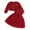 A-3632Red, variant on MEZZALL Girls Outfits Sets Autumn Winter Long Sleeves Fashion 2PCS Toddler Dress With Jacket Casual Party School Outfits For Infants Dailywear Boho / 2-3 Years