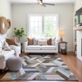 thumbnail image 6 of Addison Rugs Mayfield Premium Machine Washable Transitional Geometric Brown Rectangle Rug, 10' x 14', 6 of 6