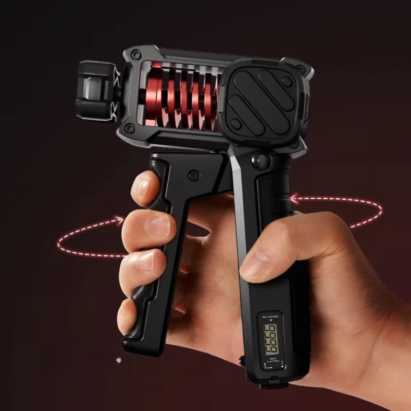 Polymer Composite Material Adjustable Electronic Counting Grip Strength Trainer Rehabilitation Exercise