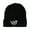 Black, variant on State VA Embroidered Long Beanie - Grey OSFM