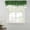 Green, variant on Purple Waves Tie Up Valance Curtains for Windows, Kitchen Curtains Window Treatments, Ombre Abstract Art Gradient Modern Short Window Shades Valances for Bedroom Bathroom Cafe 42"x12"