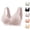 04# Light Gray, variant on Bras for Older Women Front Closure Lace Full Coverage Push Up Wireless T-Shirt Bra Back Smoothing Bralettes Complexion 38