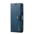 thumbnail image 2 of DG.MING for iPhone Air, 2-in-1 Crazy Horse Texture Phone Case with Removable Inner Back Cover, Strong Magnetic Attachment/Closure, Card Slots/Pocket, PU Leather Protective Solid Flip Wallet Case,Blue, 2 of 10