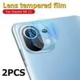 thumbnail image 2 of 2PCS Camera Tempered Glass For Xiaomi Mi 11 Lite NE 5G Mi 11 Pro Film Screen Protector For Xiaomi Mi 12S 11 Pro Lite Lens Film 2Pcs Mi 11, 2 of 6