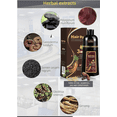 thumbnail image 4 of Meidu 3-in-1  Ginger Hair Dye Shampoo For Man And Women Shine Moisturizing Hair Color 500ML- Dark Wine Red, 4 of 5